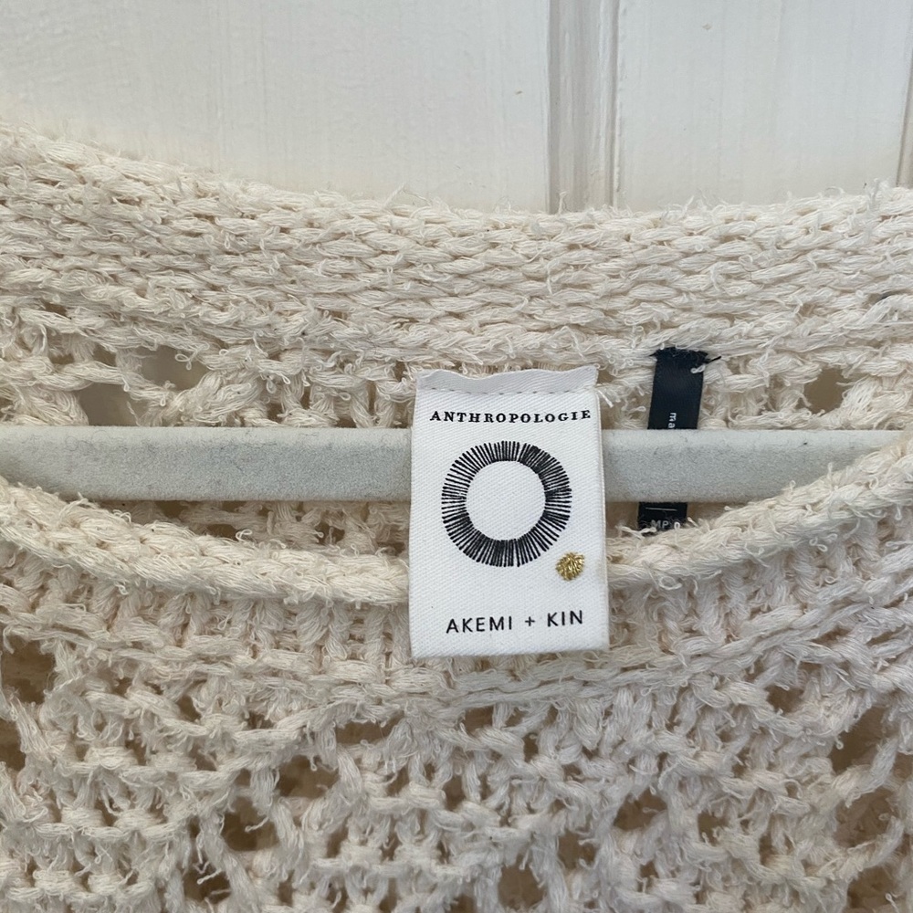 Anthropology knit sweater